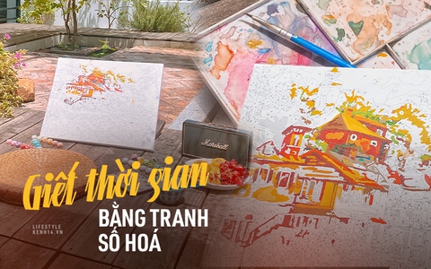 Tô tranh theo số trở thành thứ gây sốt tại Sài Gòn vì "giết thời gian" cực hiệu quả, có người còn kiếm được tiền trong đợt giãn cách xã hội 