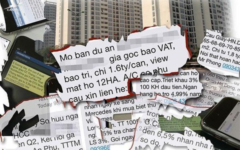 Xử phạt hàng loạt cuộc gọi, nhắn tin quảng cáo bất động sản, chứng khoán tại Hà Nội