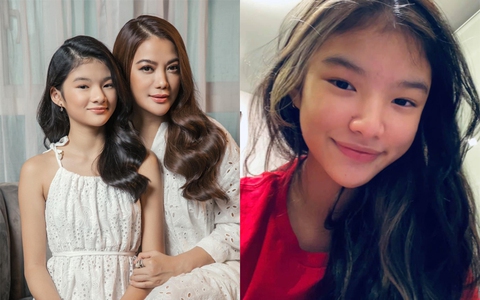 Con gái Trương Ngọc Ánh lộ nhan sắc đời thường qua hình facetime với mẹ