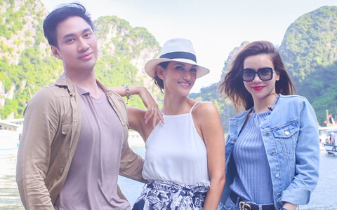 Ảnh cũ của Hồ Ngọc Hà và Hoa hậu Thái Lan bị "đào" lại, nhan sắc đời thường của mẹ bé Leon có bị lép vế?
