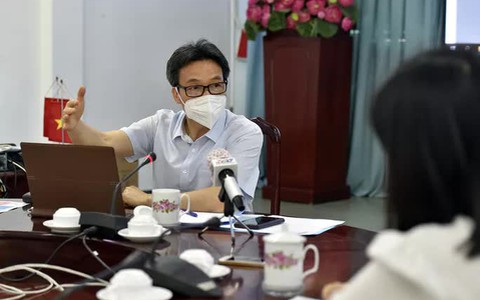 Phó Thủ tướng Vũ Đức Đam kiểm tra công tác phòng, chống dịch tại huyện Củ Chi - TP HCM