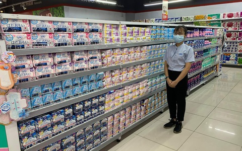 Diana Unicharm lo lắng đứt gãy chuỗi cung ứng vì băng vệ sinh, tã trẻ em không phải là hàng thiết yếu