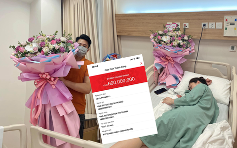 Phỏng vấn nhanh anh chồng chuyển khoản 600 triệu đồng mừng vợ vượt cạn thành công: "Mình từng tặng vợ món quà to hơn thế"