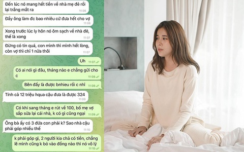 Hết lòng vì chồng con, vậy mà đọc những tin nhắn anh gửi cho chị gái, mặt tôi như bị tạt gáo nước lạnh