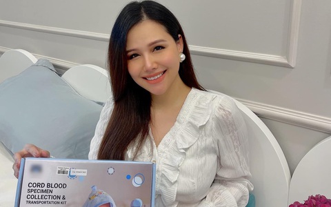 Phu nhân Tổng giám đốc tập đoàn nghìn tỷ xuất hiện rạng rỡ sau sinh, chi 300 triệu làm 1 việc cho con gái đầu lòng