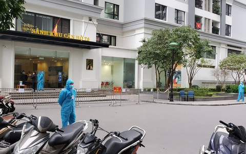 Phong toả toà Park 3 trong khu chung cư cao cấp có ca Covid-19 chưa rõ nguồn lây