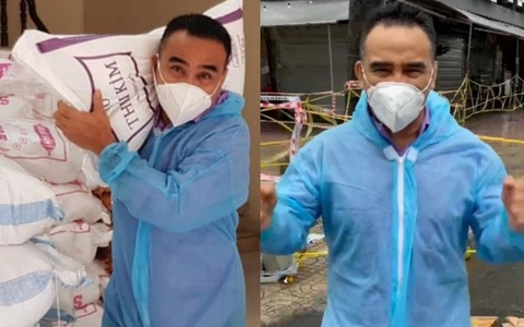 Vợ MC Quyền Linh nói gì khi chồng bận đi cứu trợ quên cả sinh nhật con gái? 