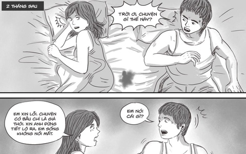 Vợ mang bầu đột nhiên ra máu, tôi hốt hoảng đòi đưa đến viện khám thì cô ấy ấp úng tiết lộ bí mật động trời