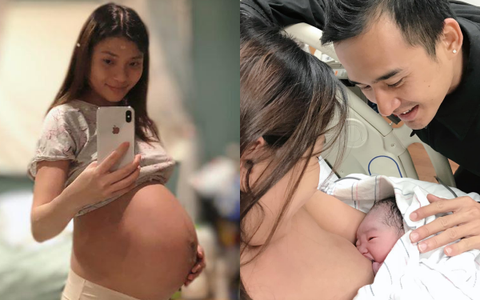 Diễn viên Thúy Diễm tiết lộ bí quyết đi đẻ rặn 1 phát xong luôn, nhanh đến mức y tá kêu "khoan đã"