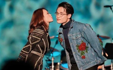 Mỹ Tâm ăn táo "từ tốn" thế nào đến nỗi để Hà Anh Tuấn phải bóc phốt trước hàng nghìn khán giả