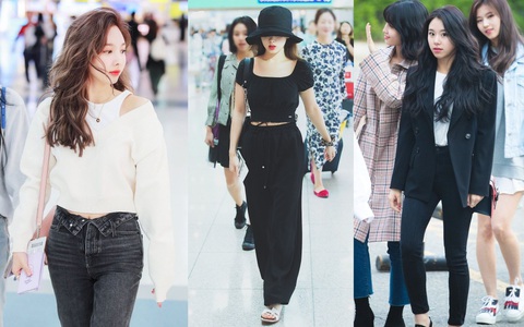 TWICE chỉ diện quần đen đơn giản mà vẫn sành điệu hết nút nhờ loạt cách mix đồ cao tay