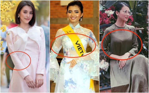 3 lỗi "tày đình" khiến chị em diện áo dài kém duyên vô cùng: Vài Bông hậu Vbiz còn mắc phải!