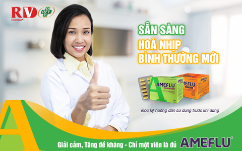 Tết không thể thiếu bánh chưng, cũng đừng thiếu Ameflu để yên tâm ăn Tết