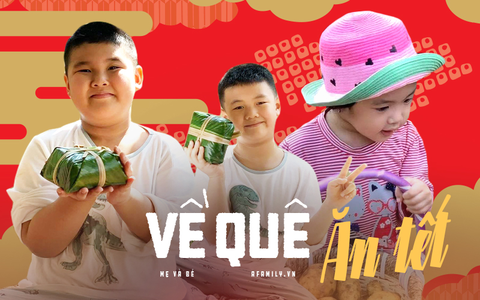 Về quê ăn Tết: Trồng khoai tây, nấu bánh chưng, bắt cá và dành trọn vẹn thời gian bên ông bà - Hạnh phúc là có một nơi để trở về