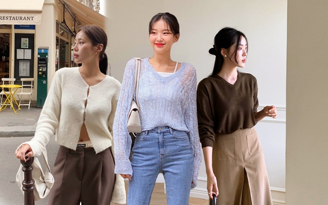 Mặc áo len mỏng theo 10 cách trẻ trung, chuẩn sành điệu