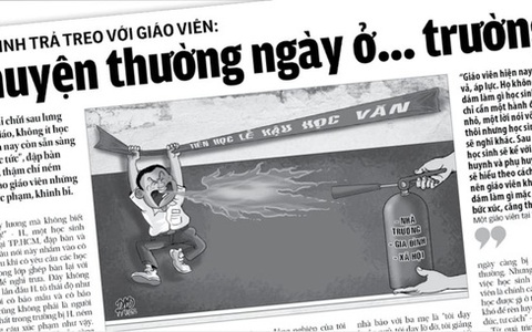 Xử lý sao khi học sinh 'trả treo'?