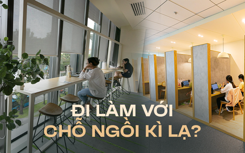 Đặc quyền chọn chỗ ngồi tuỳ nhu cầu mỗi ngày của nhân sự tại một công ty mà mọi dân văn phòng đều ao ước