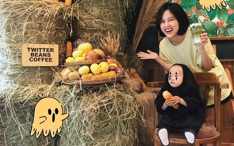 Những quán cà phê trang trí Halloween dành cho các bé ở Hà Nội
