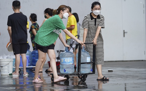 Cuối tuần này, nhiều nơi ở Hà Nội bị cắt nước sạch
