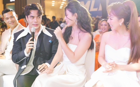 Lê Dương Bảo Lâm sửa lời bài hát, lần đầu song ca cùng Hoa hậu Thiên Ân