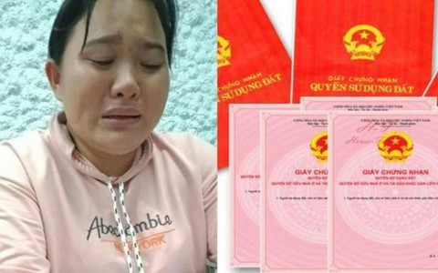 Người phụ nữ mua sổ đỏ giả trên mạng rồi đi lừa đảo