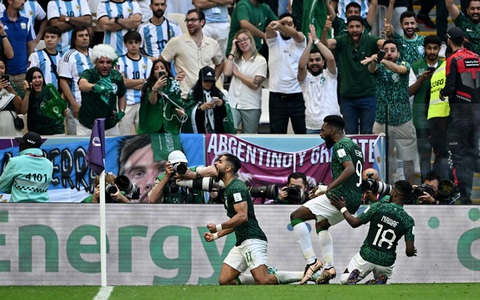 Địa chấn World Cup 2022: Saudi Arabia quật ngã Argentina 2-1