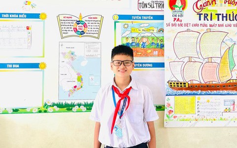 Quảng Ninh: Học sinh lớp 7 cứu cụ ông thoát khỏi đoàn tàu hỏa đang lao đến