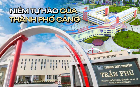 Ngôi trường là niềm tự hào của Hải Phòng: Kiến trúc độc đáo, 21 năm liên tiếp có học sinh dự thi Olympic Quốc tế