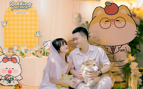 Đám cưới với những ý tưởng độc, lạ khiến khách mời như trẻ ra cả chục tuổi