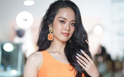 Thí sinh Hoa hậu Việt Nam trong buổi chụp ảnh áo tắm
