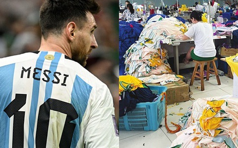 Những chiếc áo Messi với 60.000 mũi khâu và nghệ thuật vừa xem bóng đá vừa kiếm tiền gây ngỡ ngàng cho cả thế giới