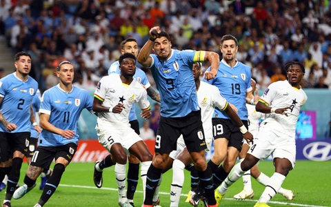 Thắng Ghana 2-0, Uruguay vẫn phải chia tay World Cup