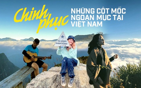 Kết thúc năm cũ, người người đổ xô đi "trekking" tại những cột mốc hùng vĩ từ miền Bắc đến miền Trung