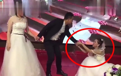 Những pha làm loạn đám cưới rùm beng khiến cô dâu chú rể "méo mặt"