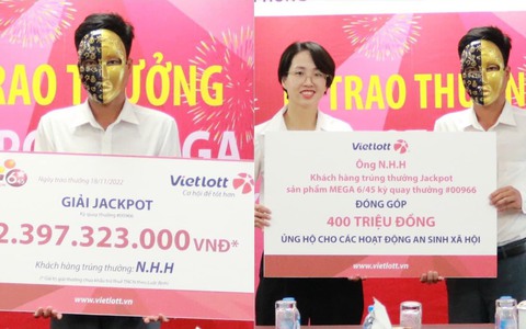 Hai người nhận giải Jackpot giống nhau, Tổng Giám đốc Vietlott nói gì?