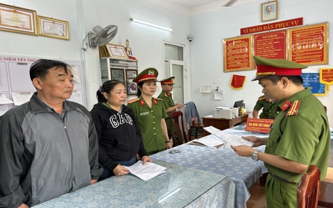 Hai vợ chồng ở Quảng Nam lừa đảo, chiếm đoạt 371 tỷ đồng