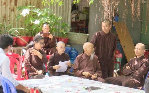 Công an tỉnh Long An tìm người bị hại trong vụ án ở Tịnh Thất Bồng Lai