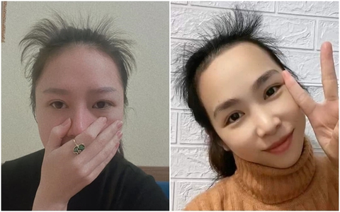 Mẹ bỉm nhận được sự đồng cảm với mái tóc không khác gì chiếc bờm sư tử, ''thủ phạm'' chính là ''thứ được yêu thương nhất thế giới'' này