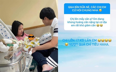 Primmy Trương tiết lộ số cân đã tăng sau khi sinh con đầu lòng cho thiếu gia Phan Thành, hành trình lấy lại vóc dáng khiến ai nấy thán phục