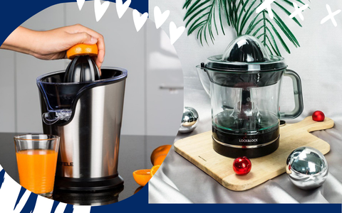 Máy vắt nước cam nhỏ gọn, tiện dụng, là món đồ nên có trong mỗi gia đình