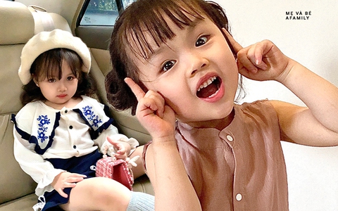 Dặn con lớn rồi phải ngủ riêng, bé quả quyết "Sao ba lớn rồi còn ngủ với mẹ": Con gái lanh lợi quá khiến ba mẹ nhiều phen đứng hình