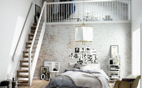 16 mẫu cầu thang cho nhà có gác lửng cực tiết kiệm diện tích 