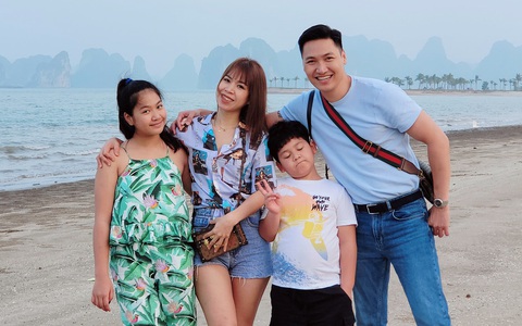 Mạnh Trường khoe ảnh gia đình, gây bất ngờ nhất là ngoại hình hiện tại của bé Chip từng gây sốt trong "Bố ơi mình đi đâu thế"
