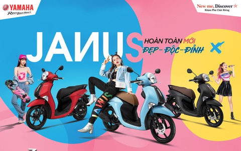 Yahama ra mắt xe tay ga Janus và FreeGo 2022 lột xác về ngoại hình, nhiều nâng cấp với mức giá hấp dẫn