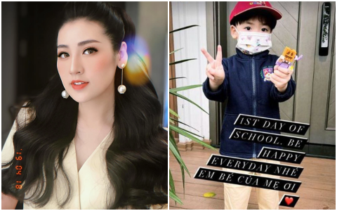 Á hậu Việt Nam kết hôn với chồng thiếu gia, cho con học trường đắt nhất Hà Nội, đóng học phí 1 năm mà ngang cả gia tài