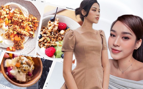 Hoa hậu Đỗ Thị Hà có body thon gọn, làn da căng mịn nhờ sáng nào cũng ăn 1 món này, vừa ngon vừa có lợi cho đường huyết