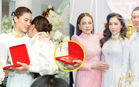 Hoá ra bạn thân tặng Phương Trinh Jolie 700 triệu trong lễ cưới chính là chị gái cô dâu 100 cây vàng từng gây xôn xao MXH
