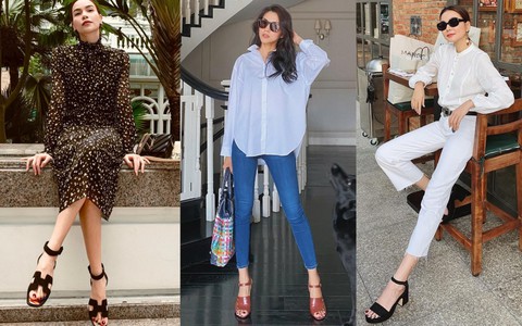 Vbiz có 3 "cao thủ" diện sandal rất trẻ trung và thanh lịch, hợp phong cách nàng 30+