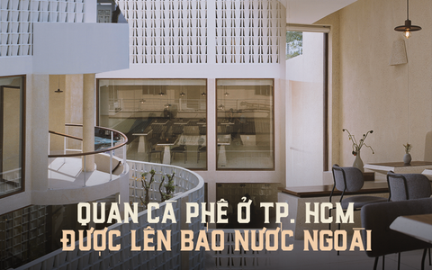 Báo nước ngoài vinh danh một quán cà phê tối giản tại TP.HCM, được lọt luôn top 100 quán cà phê đẹp trên thế giới