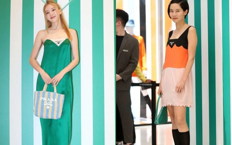 Sao Hàn đổ bộ event Prada: Somi xinh như búp bê, Min Ju ra dáng tiểu thư nhà tài phiệt